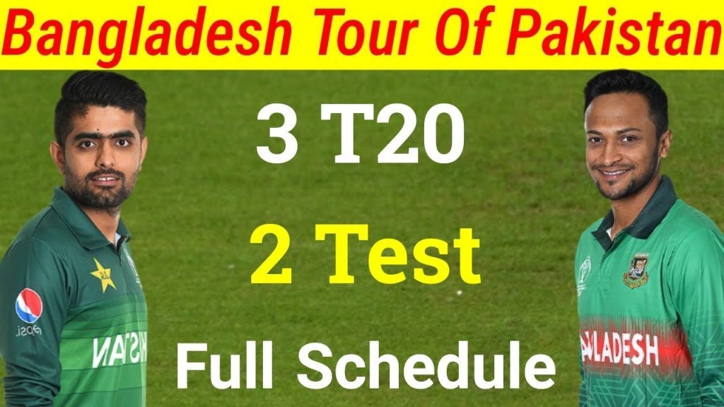 pakistan vs bangladesh 2020 series schedule