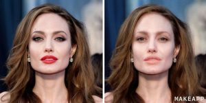 angelina jolie without makeup