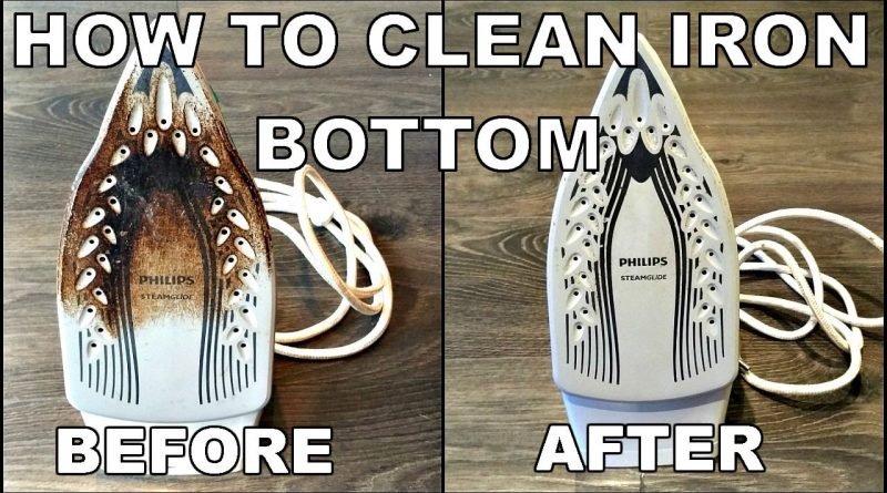 Simple and easy ways to clean iron bottom