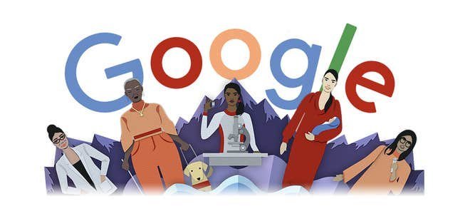 International Womens Day 2020 Google DOODLE