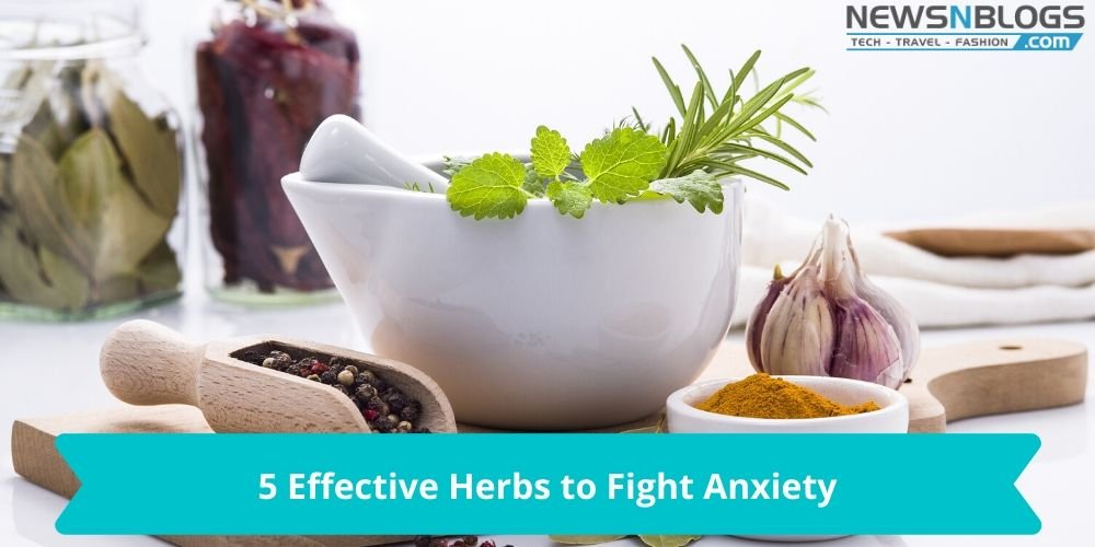5 Effective Herbs to Fight Anxiety