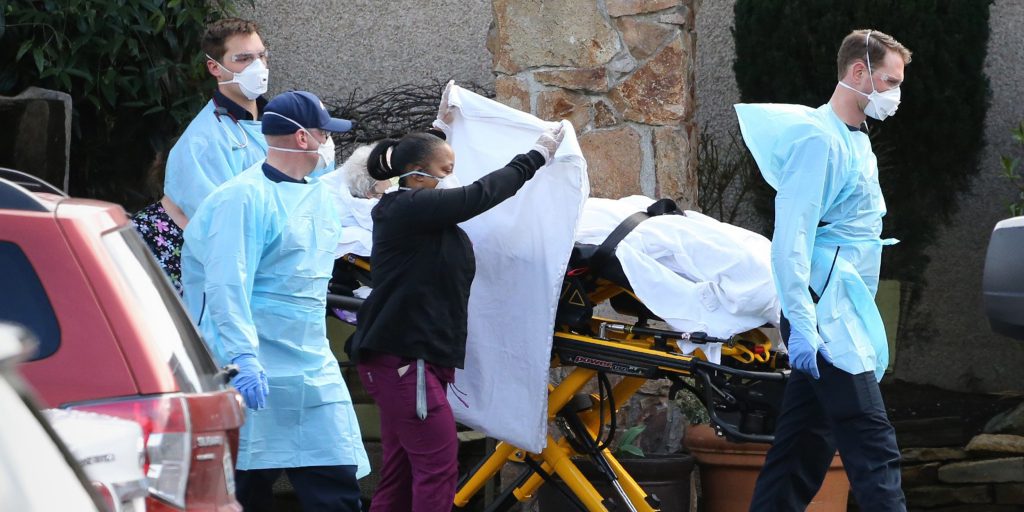 Coronavirus killed 2500 people in one day in usa