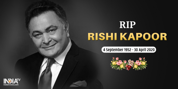 Legendary Bollywood Actor Rishi Kapoor Passed Away