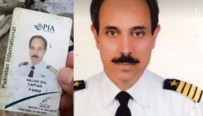 Captain Sajjad's family members are searching for his 'badge'