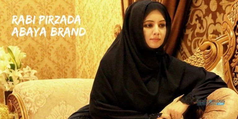 Rabi Pirzada Abaya Brand