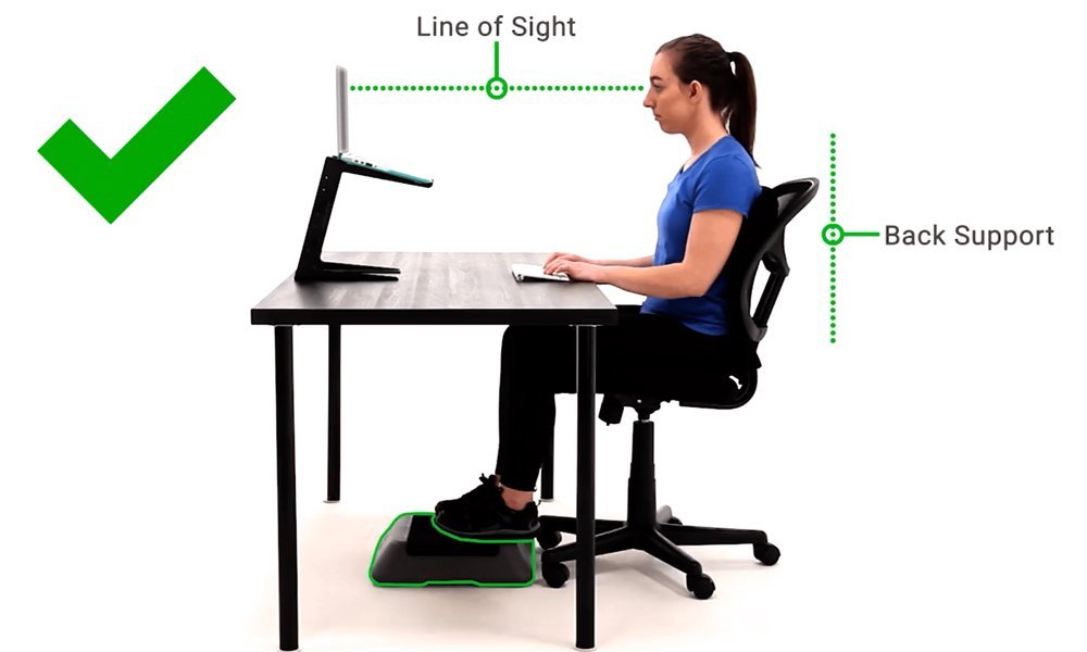 Sitting Postion to avoid back pain