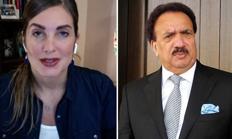 Cynthia Could not provide evidence against rehman malik