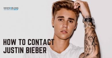 how to contact justin bieber