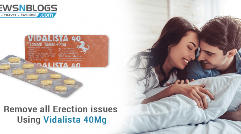 Remove all erection issues Using Vidalista 40Mg