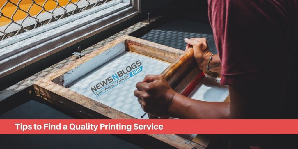 Tips to Find a Quality Printing Service