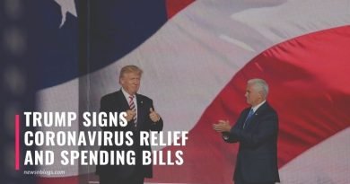 Trump Signs Coronavirus Relief And Spending Bills