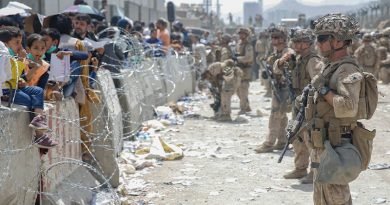 British military says seven Afghans killed in chaos at Kabul airport