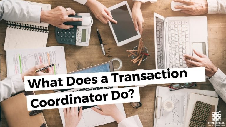 Real Estate Transaction Coordinator