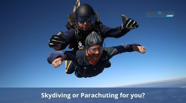 Skydiving or Parachuting for you?