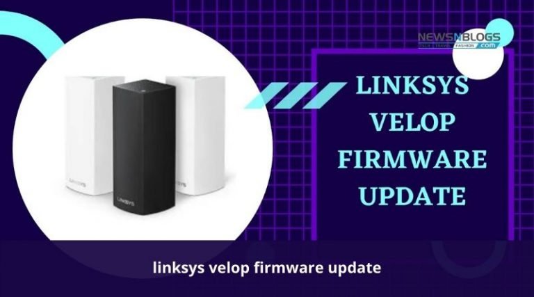 linksys velop firmware update