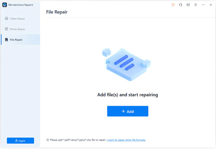 PDF file repair