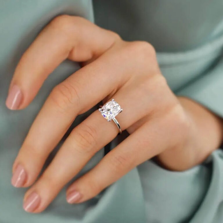 Moissanite Ring