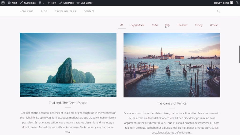 Travel Blog
