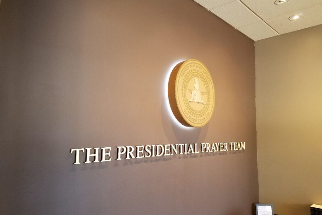 Backlit Lobby Signs