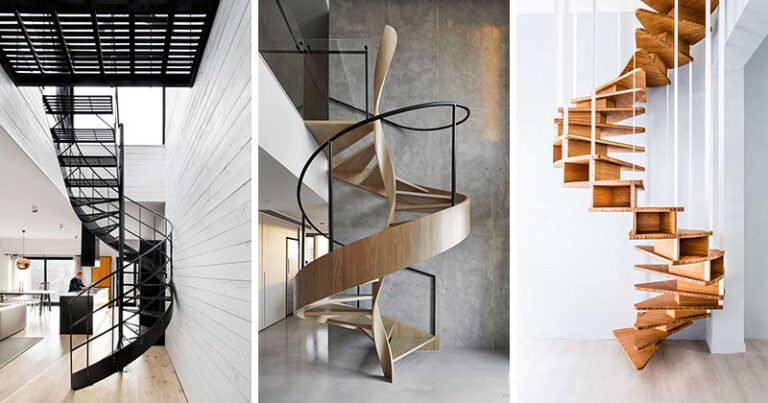 Metal Spiral Stairs