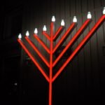 Outdoor Menorah Displays