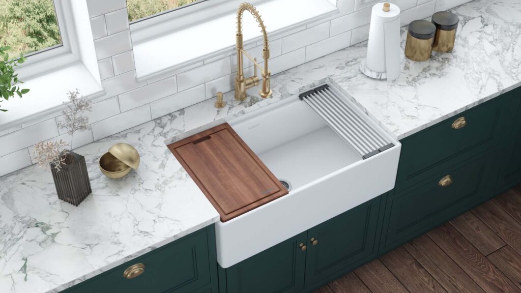 Farmhouse Workstation Sink