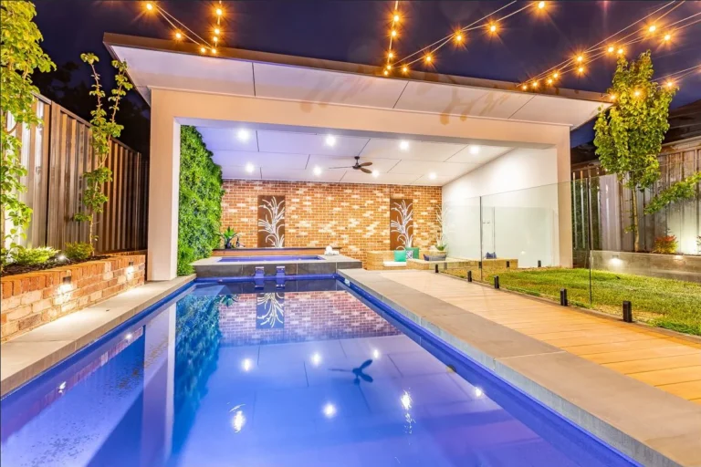 Poolside Artificial Green Walls