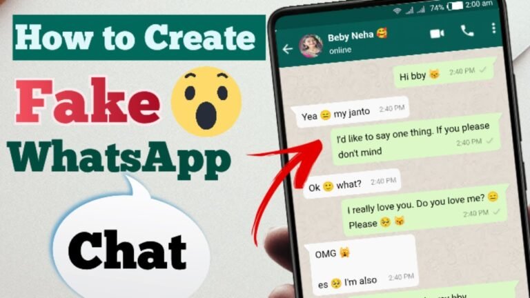 Fake Chat Screenshot